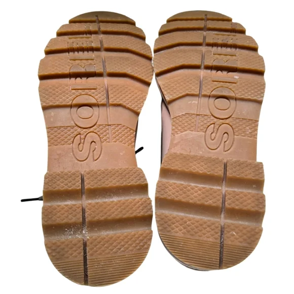 SOREL Lennox Hiker Waterproof Leather Boot Canoe Tan 8.5 - Picture 9 of 10